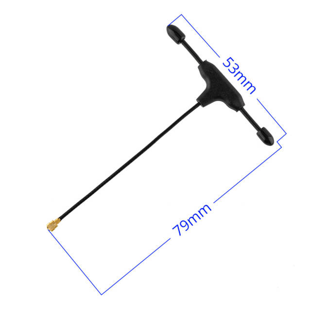 RadioMaster - UFL 2.4Ghz T Antenna - 65mm for RP/EP series receivers.