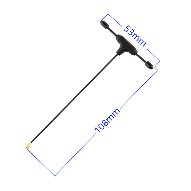 RadioMaster - UFL 2.4Ghz T Antenna - 95mm for RP/EP series receivers.