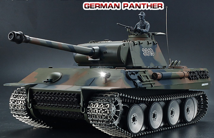 Chars RC German Panther - 3819-1 - RC SYSTEM