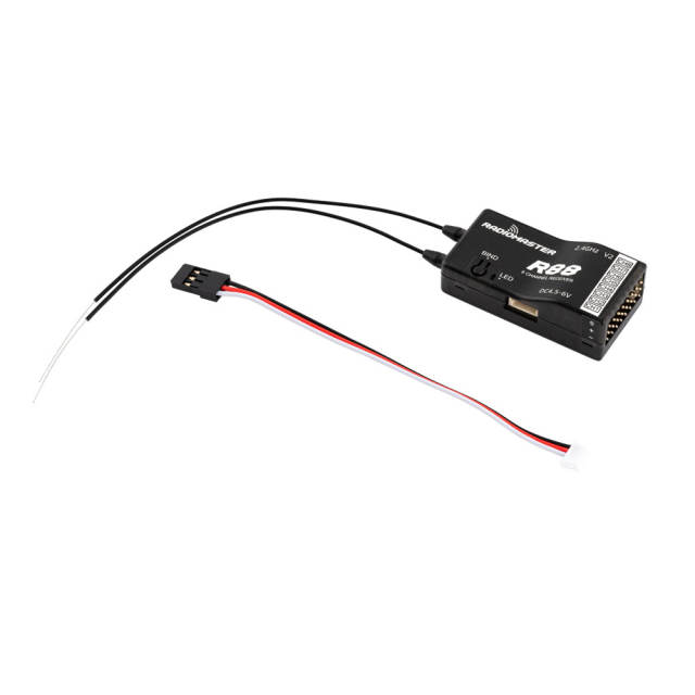 RadioMaster - R88 V2 8ch Frsky D8 / D16 and Futaba SFHSS Compatible PWM / Sbus Receiver