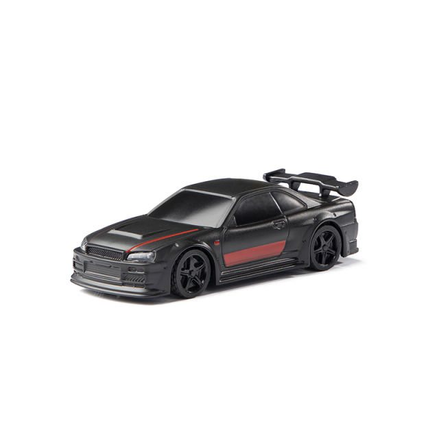 Turbo Racing - C74 1:76 Scale Drift car RTR - Black