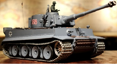1:16 German Tiger I RC Tank - Basic version