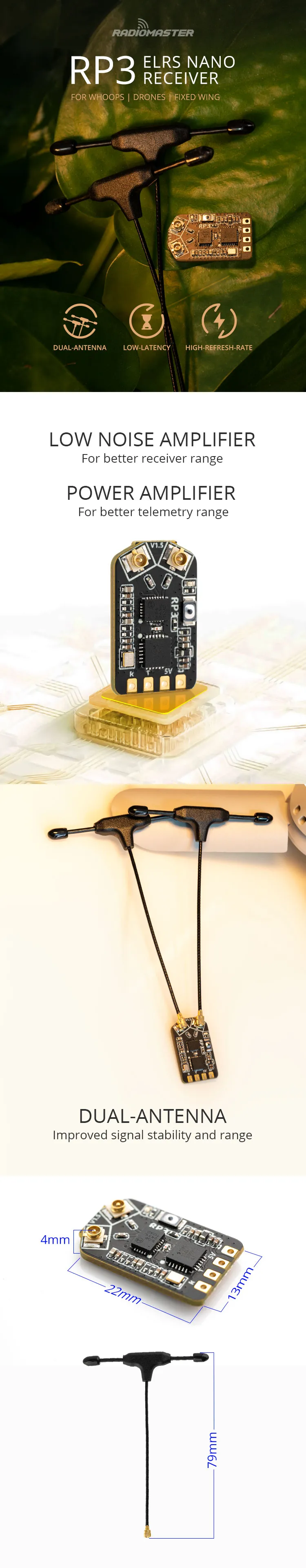 Radiomaster ELRS RP3 Nano
