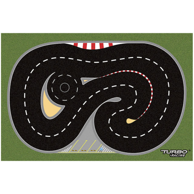 Turbo RC Drift track mat for 1/76 drift cars 90x60cm