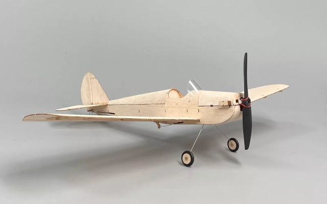 Minimum RC 460mm wingspan Balsa Spacewalker