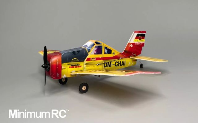 Minimum RC 320mm wingspan PZL-106