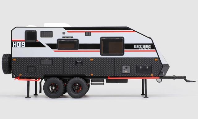 Black Series HQ19 Unpowered Camp Trailer Kit (Unassembled)