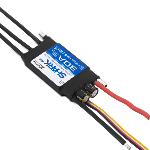 ZTW - Shark 30A SBEC G2 ESC Water cooled Brushless Speed Controller for Rc Boats