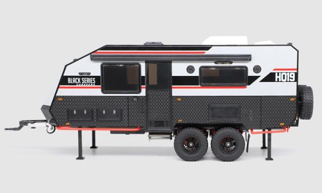 Black Series HQ19 Unpowered Camp Trailer Kit (Unassembled)