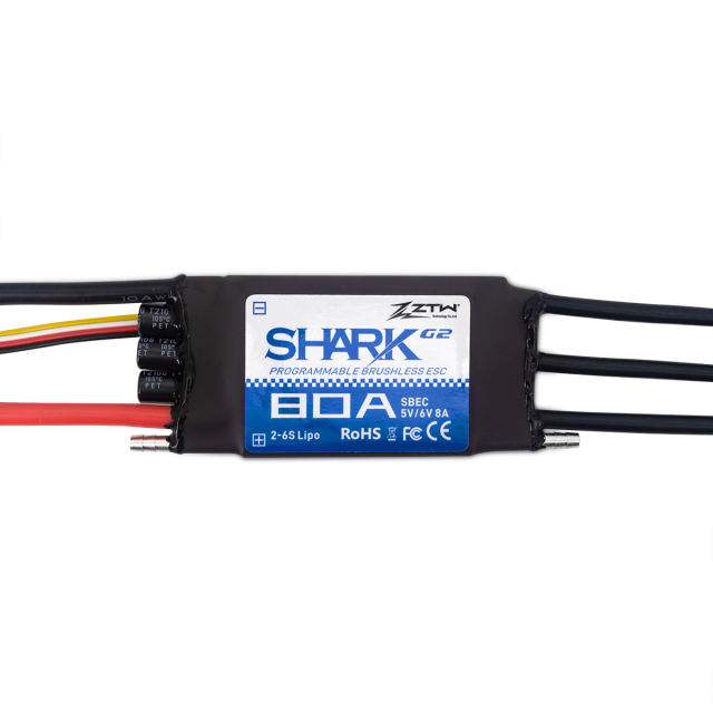 ZTW - Shark 100A SBEC G2 ESC Water cooled Brushless Speed Controller for Rc Boats