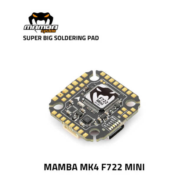 MAMBA MK4 F722 MINI Flight Controller 20mm/M2