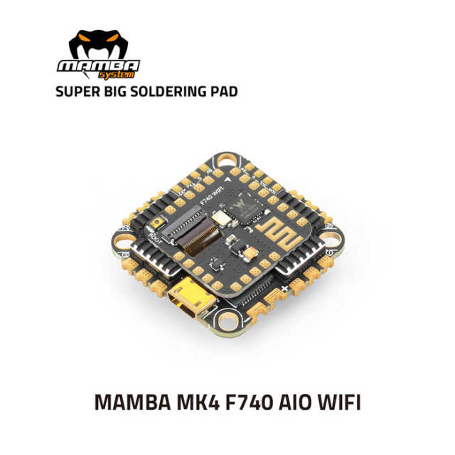 MAMBA MK4 F740 AIO 40A 6S 32bit ALL IN ONE AIO FC&ESC 25.5mm/M2