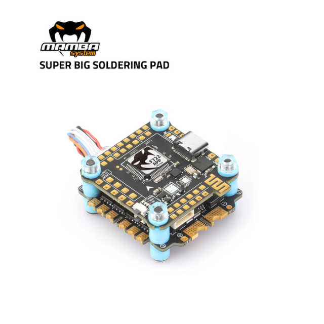 MAMBA MK4 F722 APP F45A/F55A/F65A_128K 3-6S Flight Controller Stack 30mm/M3