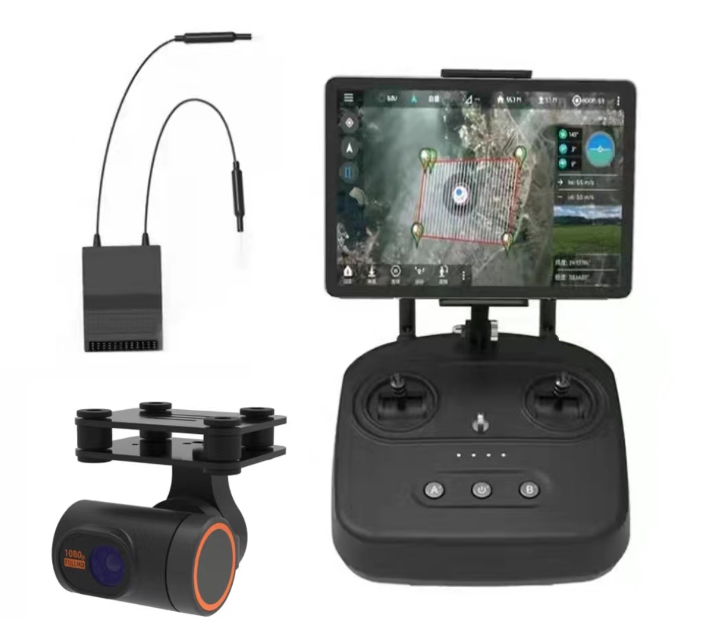 SKYDROID T10 2.4GHz 10CH FHSS Transmitter with R10/R10 Mini 10CH