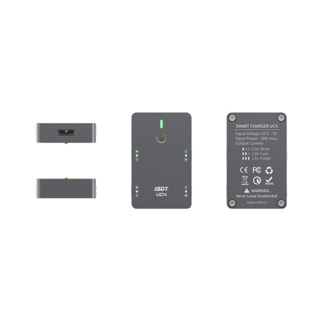ISDT - UC4 4-Channels Portable Quick Charger