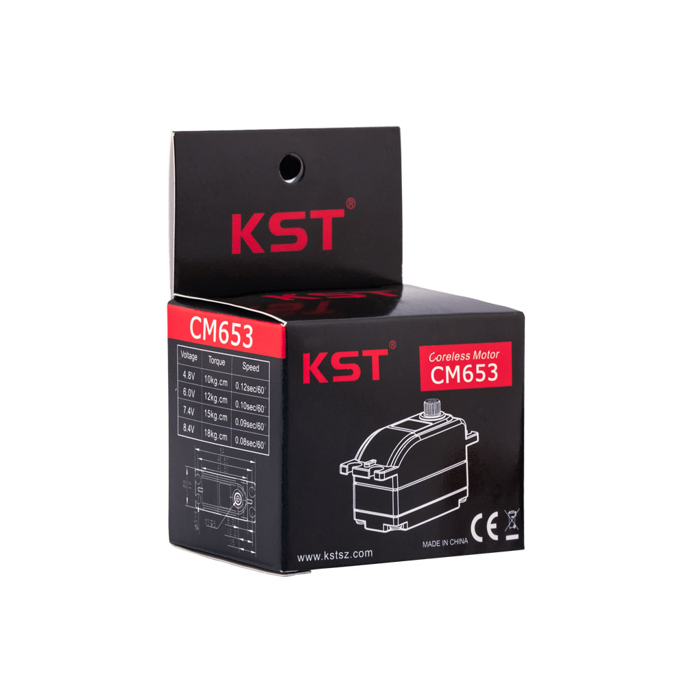 KST - CM653 Low Profile Coreless Metal Gear IP65 Waterproof 18Kgf.cm 0 ...