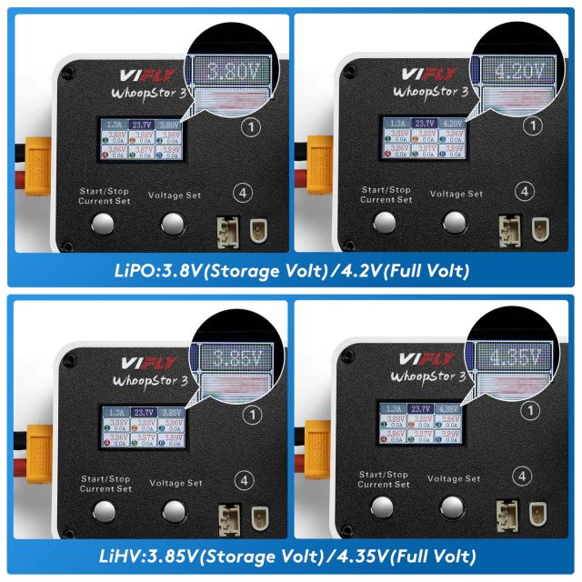 VIFLY - WhoopStor 3 1S Battery Storage Charger and Discharger