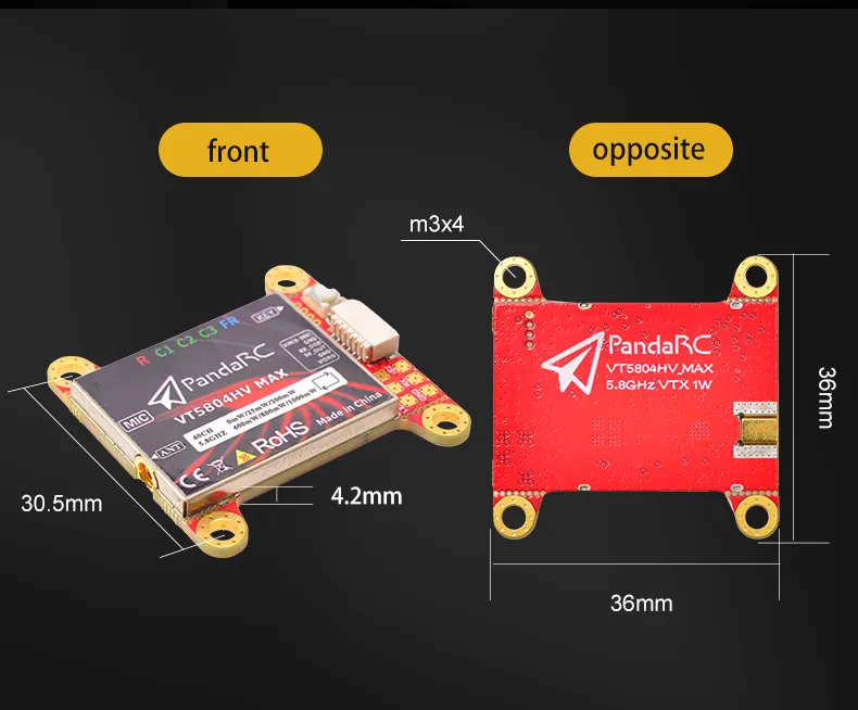 PandaRC VT5804HV MAX 1000mW