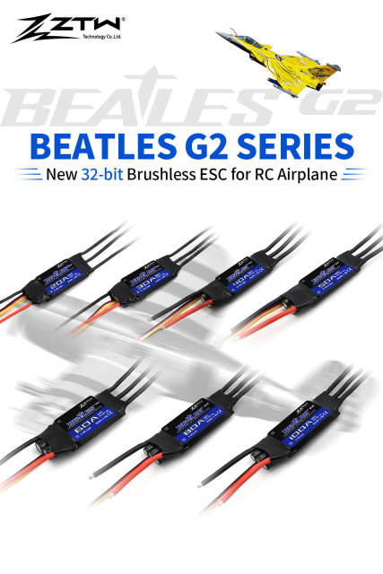 ZTW - Beatles G2 Series Brushless ESC for RC Planes