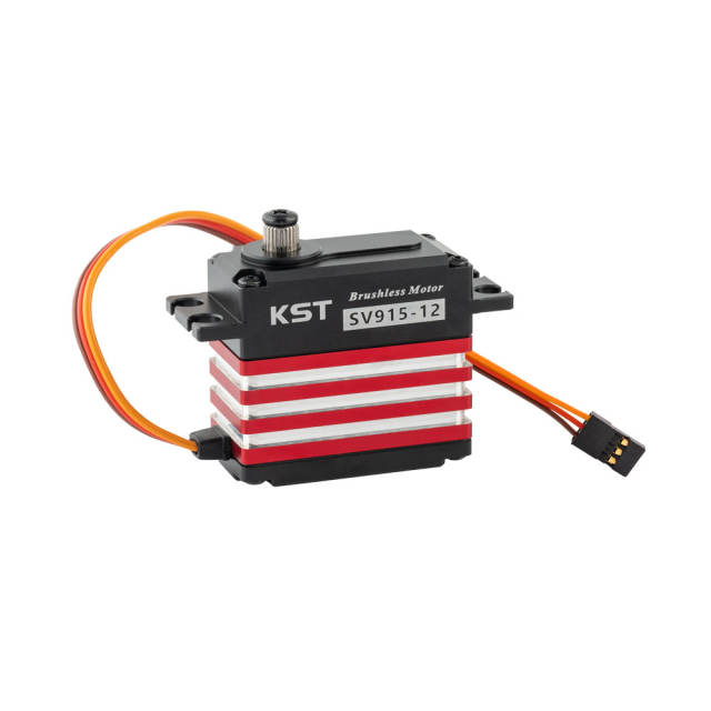 KST - SV915-12 HV Brushless Metal Gear 30Kgf.cm 0.07sec Cyclic Servo for 550-700 Class RC Helicopters