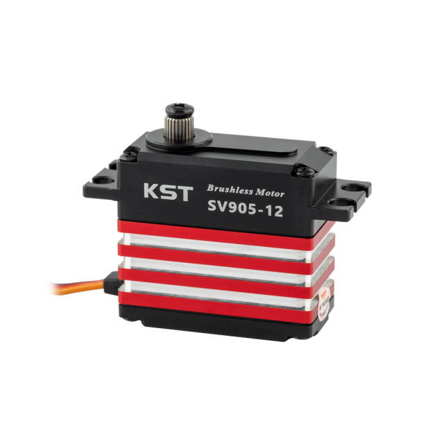 KST - SV905-12 HV Brushless Metal Gear 17Kgf.cm 0.04sec Tail Servo for 550-700 Class RC Helicopters