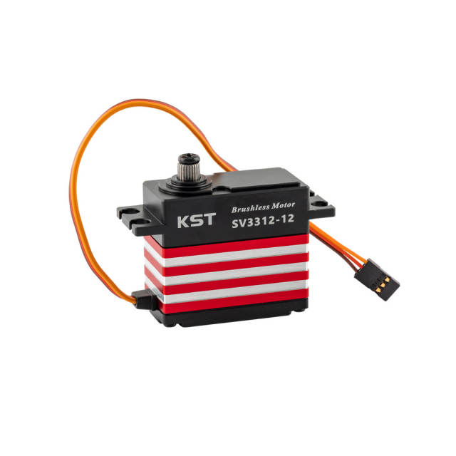 KST - SV3312-12 HV Brushless Metal Gear 38Kg 0.10sec Digital Servo for 700-800 Class RC Heli & Large Scale RC Planes