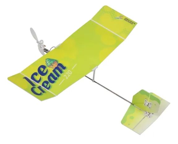 Dancing Wings - E2316 Indoor mini Foamy RC Model Airplane ICE CREAM 226mm