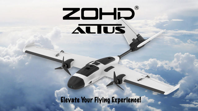 ZOHD - Altus 980mm Wingspan Twin Motor V-Tail EPP FPV RC Airplane KIT/PNP