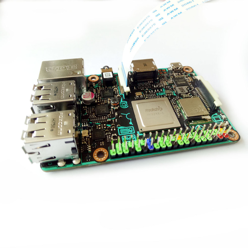 ASUS SBC Tinker board S RK3288 SoC 1.8GHz Quad Core CPU, 600MHz Mali-T764 GPU, 2GB LPDDR3 16GB eMMC  TinkerboardS