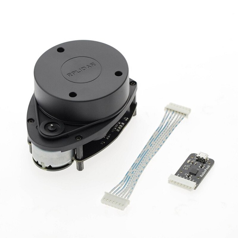 Slamtec RPLIDAR A1 2D 360 Degree 12 Meters Scanning Radius LIDAR Sensor Scanner for Bstacle Avoidance and Navigation of Robots