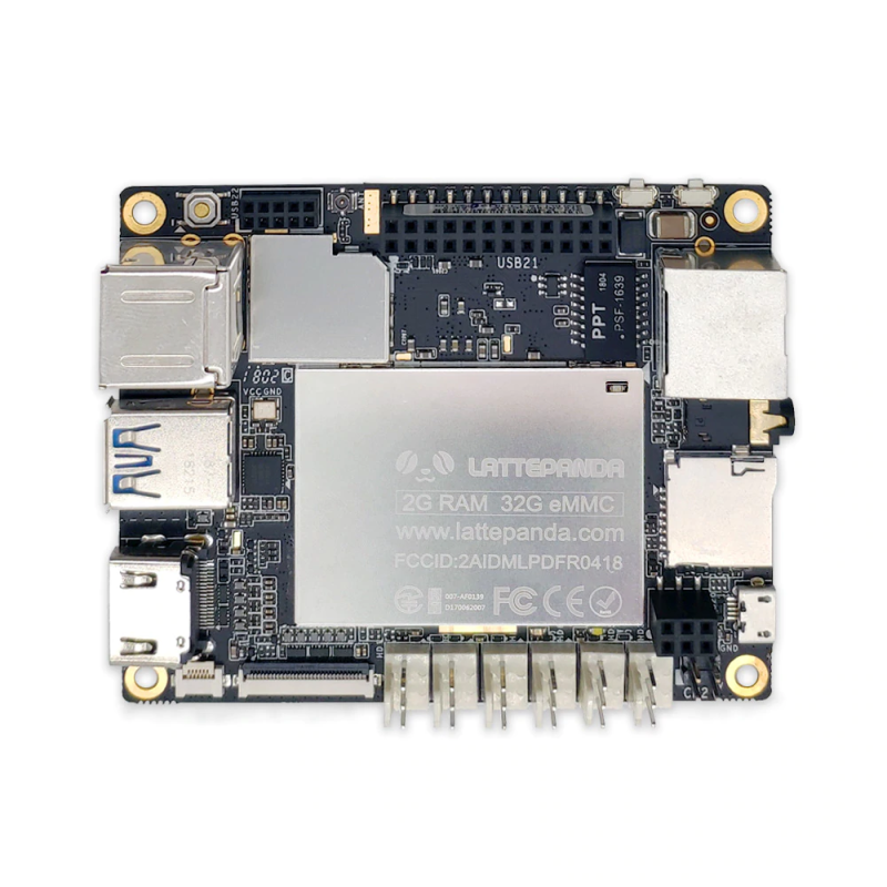 lattepanda 4G+64GB board, Intel X86 X64 Z8350 Quad Core 1.8GHz Full Windows10/Linux ArduinoATmega32u4 on board,Deep Learning