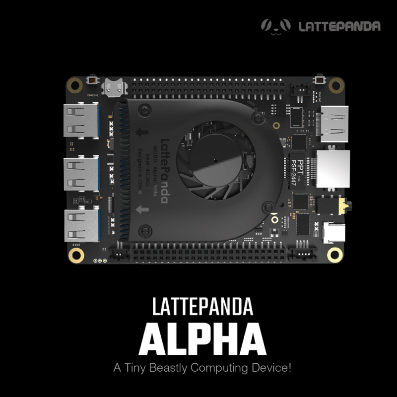 LattePanda Alpha 800s&amp;Alpha 864s-Intel 8100Y CPU Win10 Development Board 8GB / 64GB latte-panda delta