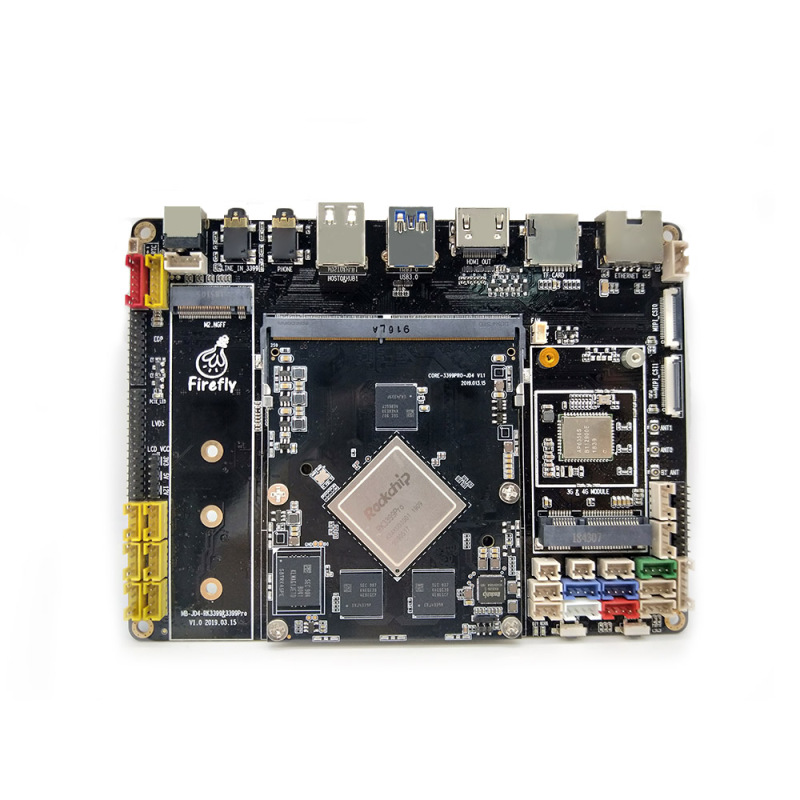 youyeetoo 3399Pro-JD4 AI Core Board - Up to 3.0 Tops NPU,Support TensorFlow Lite/Android NN API