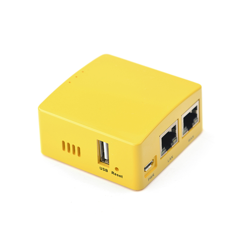 FriendlyElec Nanopi R2S Mini Portable Travel Router OpenWRT with Dual-Gbps Ethernet Ports 1GB DDR4 Based in RK3328 Soc for IOT NAS Smart Home Gate way