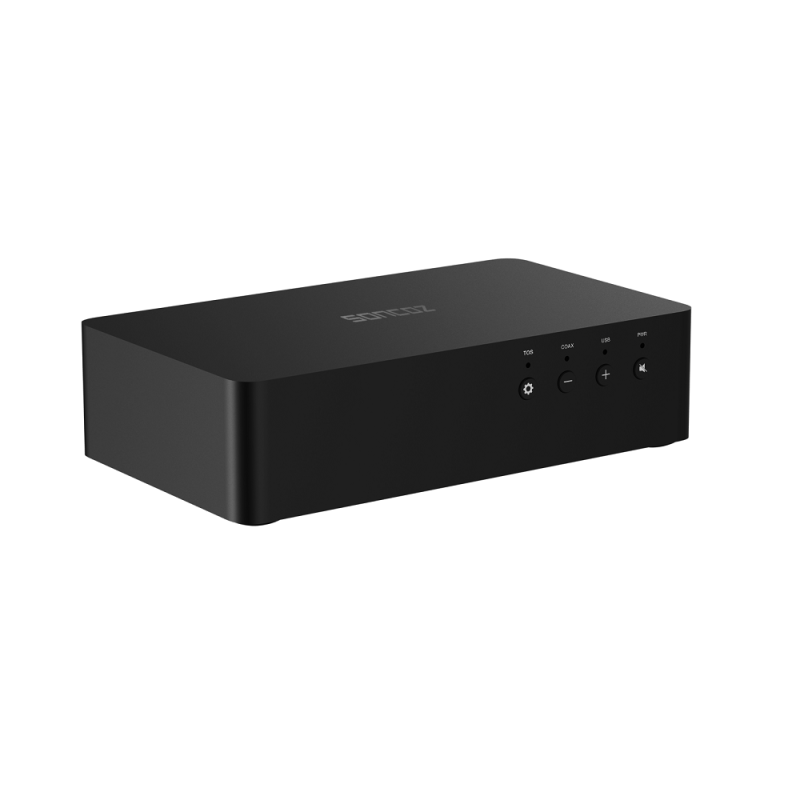 SONCOZ LA-QXD1(Black) Digital HiFi Audio Converters (DAC) with XLR Fully Balanced