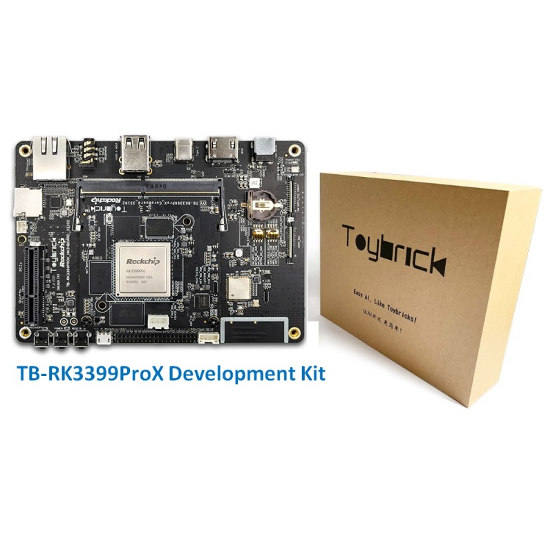 Toybrick TB-RK3399Pro X AI Development Kit Single Board Computer for AI Deep Learning Accelerate TensorFlow Android/linux