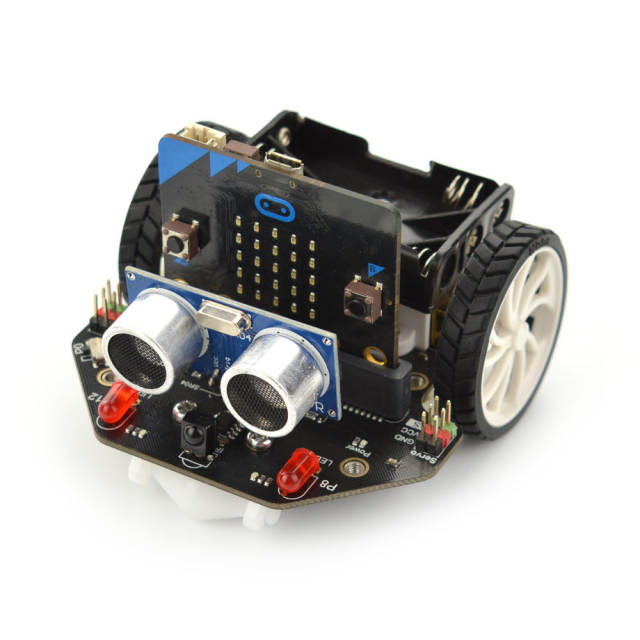 DFRobot micro: Maqueen micro:bit Educational Programming Robot Platform Smart car V4.0 support Line patrol ambient light