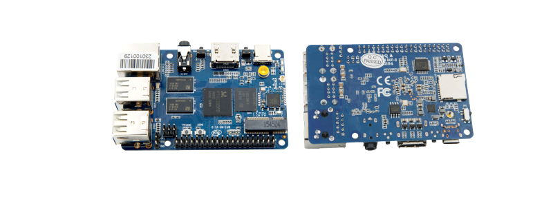 BananaPi M4, BPI M4, Cortex A53 Quad-Core, 8GB eMMC 1GB/2GB DDR