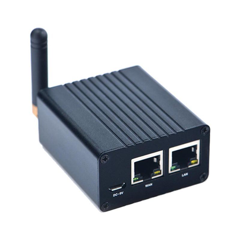 NanoPi R1 Allwinner H3 1GB双以太网端口，Wifi和BT，板载eMMC，带USB和串行端口的loT