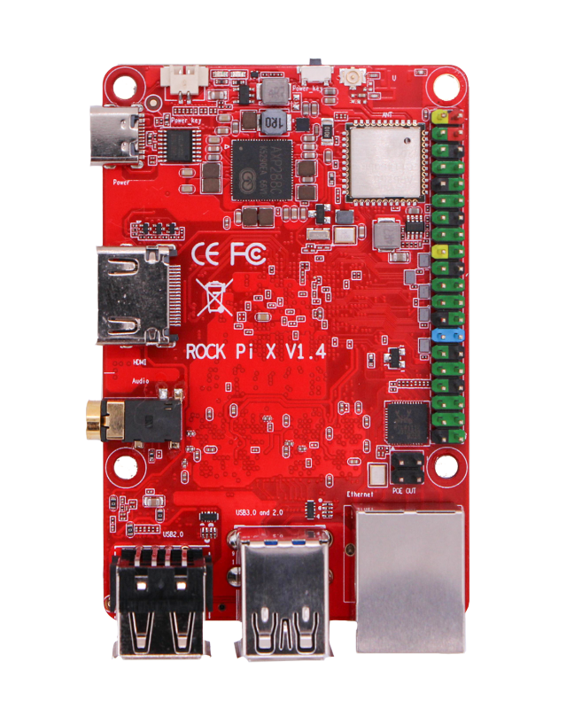 ROCK PI X Model B Win10 Intel Atom x5-Z8350 single board computer SBC