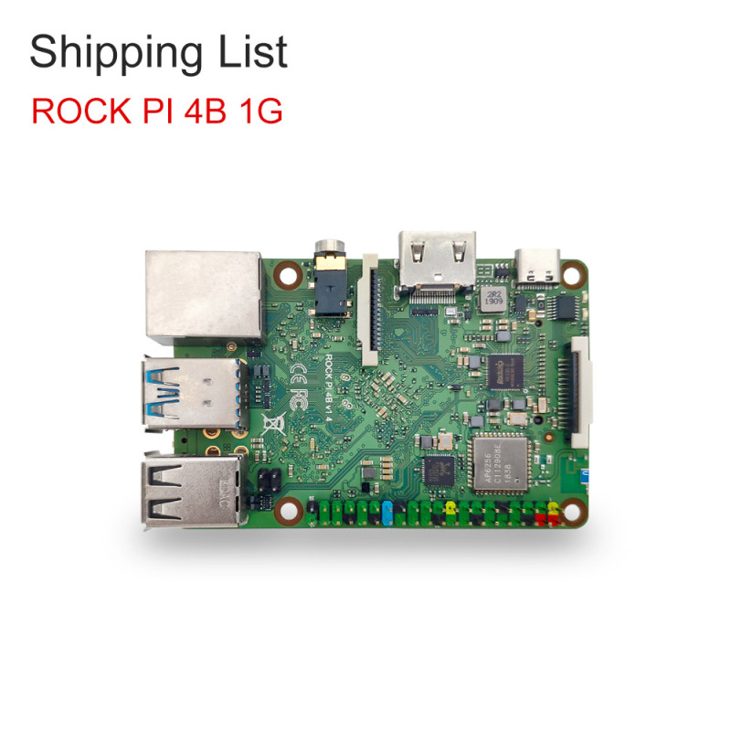 ROCK PI 4B V1.4 Rockchip RK3399 ARM