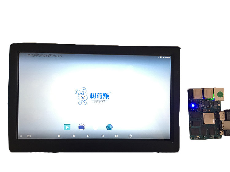 10.1 inch 1080P HD multi-point IPS touch screen supports firefly-rk3399 and tinker board