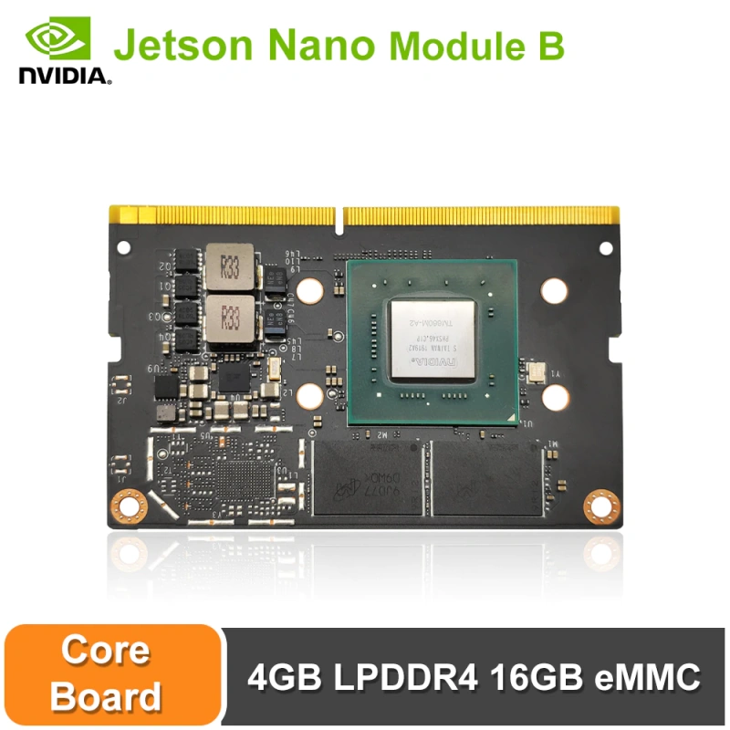 NVIDIA Jetson Nano Module B LPDDR4 16GB eMMC Artiticial Intelligence Deep Learning AI Computing,Support PyTorch, TensorFlow