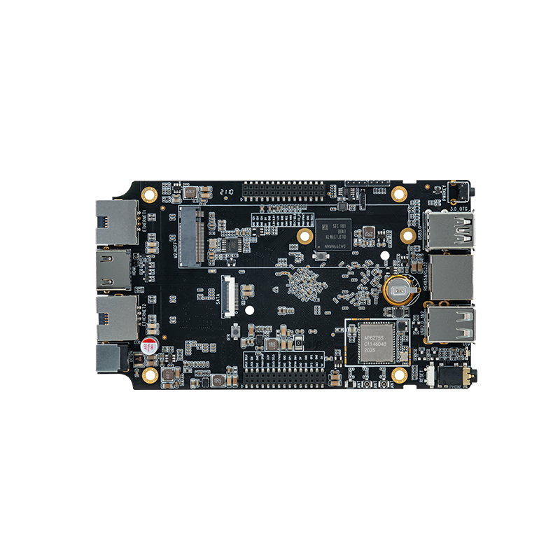 youyeetoo ROC RK3568 PC Open Source Motherboard Quad-core 64-bit Cortex-A55 DevelopBoard 2GB/4GB/8GB LPDDR4 Support Android11. 0