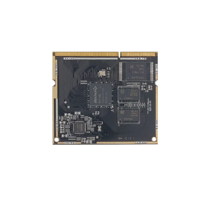 Smartfly Rockchip RV1126/ RV1109 Gold Finger Core Board Quad core ARM Cortex A7 32 bit integra NEON & FPUtes 1G DDR3 8G eMMG