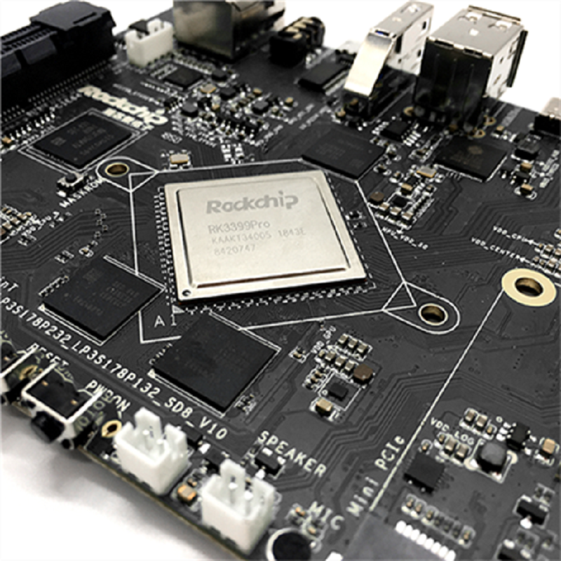 youyeetoo TB-RK3399ProD AI Development Kit RockChip RK3399Pro Mali-T860MP4 GPU 8-bit/16-bit Inference Supports Android/linux