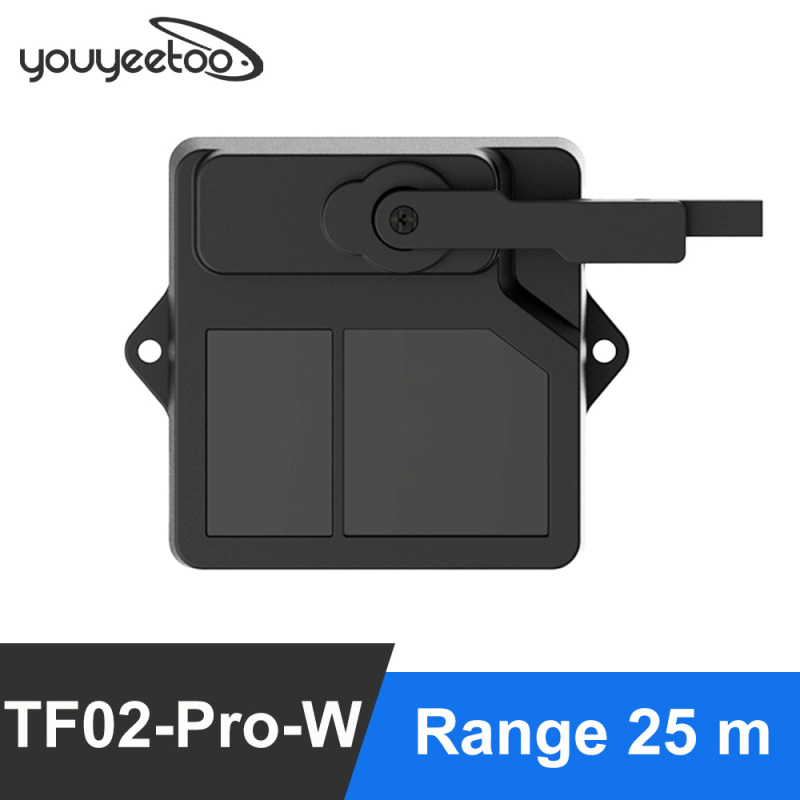 TF02 Pro W Material Level Detection LiDAR UART I2C/ RS485 Interface FoV 3° Operating range 25m laser radar ranging sensor