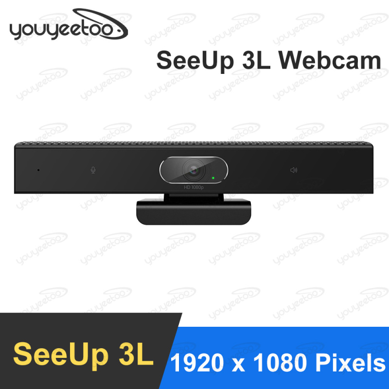 SeeUp 3L 1080P Hd 30fps Webcam with Microphone and speaker for Desktop Laptop Computer Meeting Streaming Videoconferencia