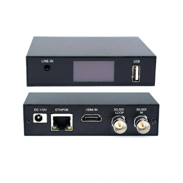 LinkPi NDI-1, FULL-NDI Encoder - 4K 30HZ Bidirectional Highlight Gigabit  PTZ NDI 5 YUV422 3G-SDI interface HDMI interface Tally POE