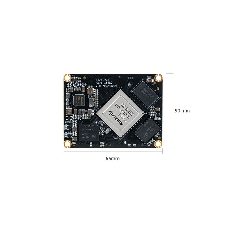 Youyeetoo iCore-3588JQ RockChip RK3588J 8K Industrial Core Board 8nm A76 6Tops computing power BTB ARM Mali-G610 MP4 4-core GPU